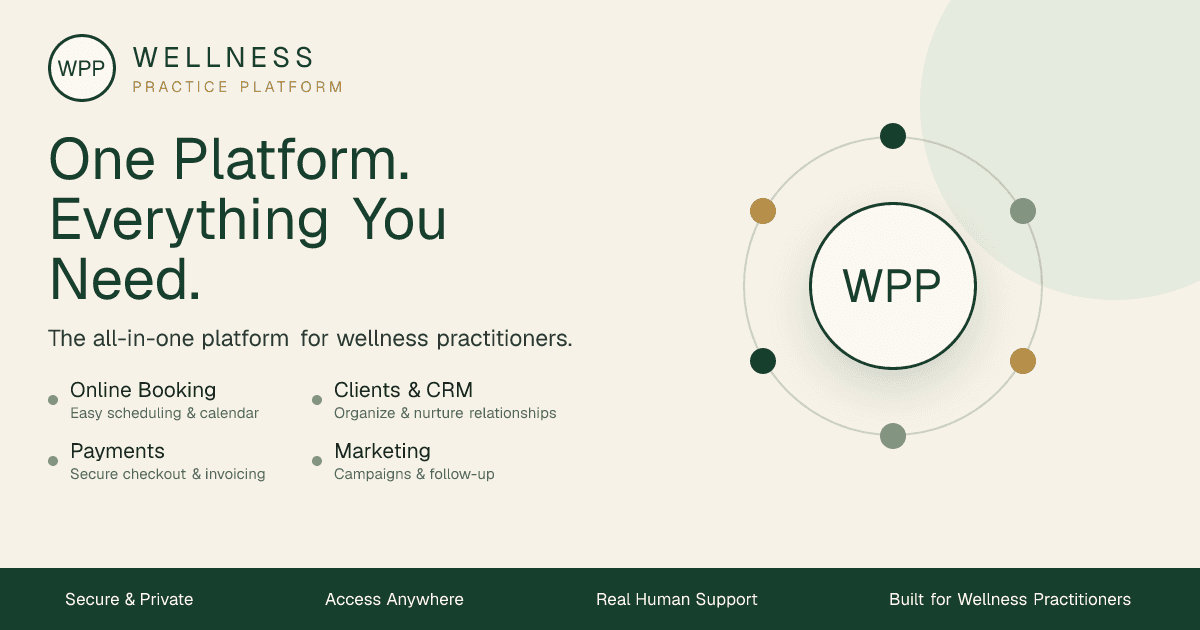 Wellness Practice Platform — One Platform. Everything You Need.